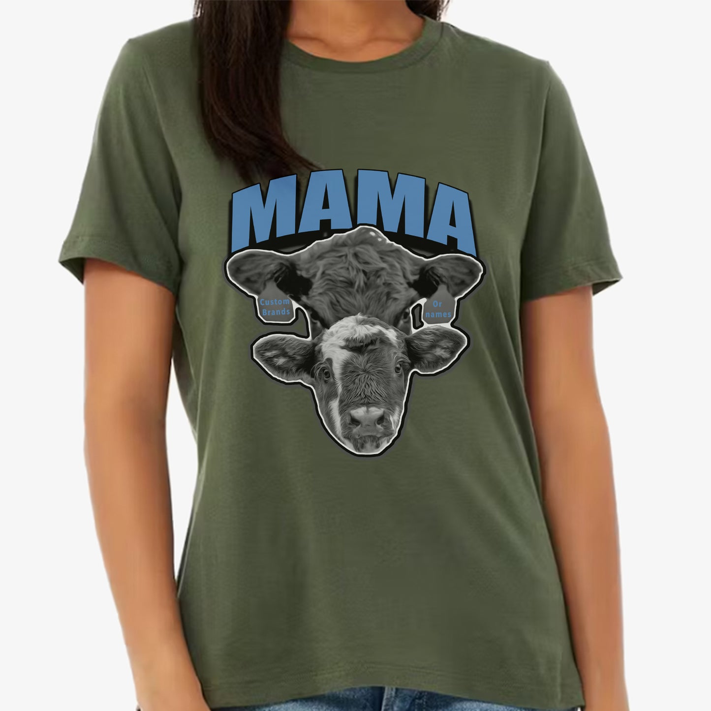 Protective MAMA Custom Jersey T-Shirt (XL-3XL)