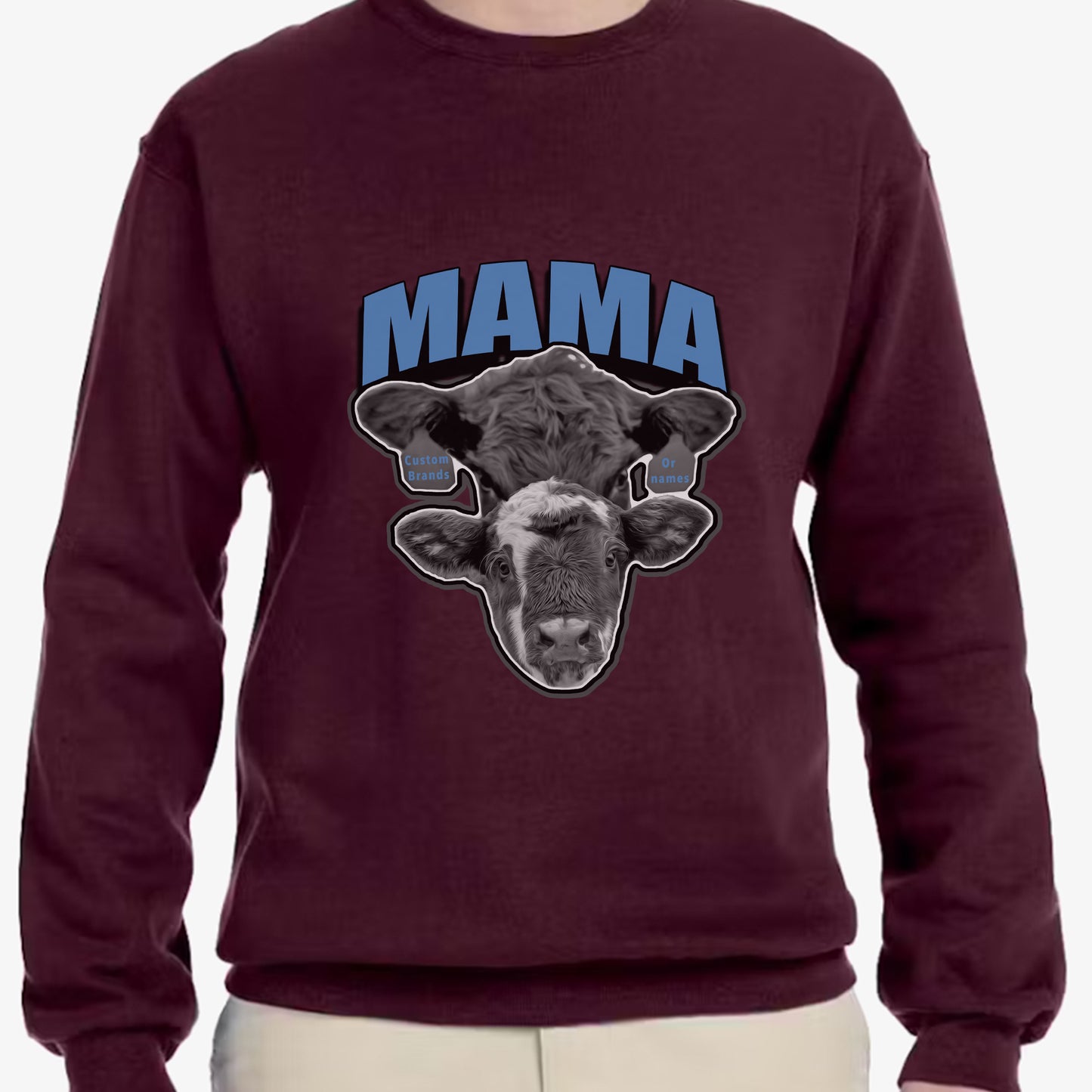 Protective MAMA Custom Crewneck (XL-3XL)