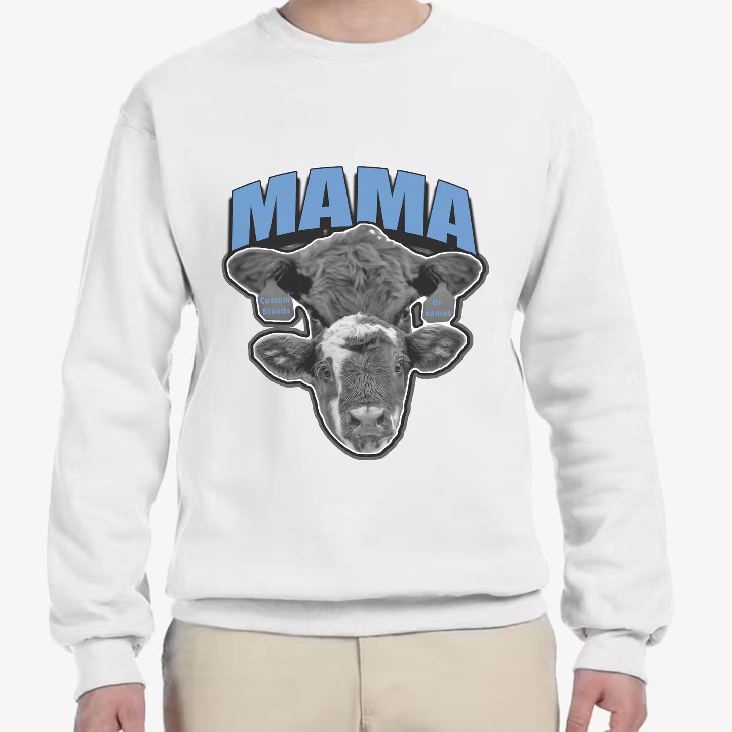 Protective MAMA Custom Crewneck (XL-3XL)