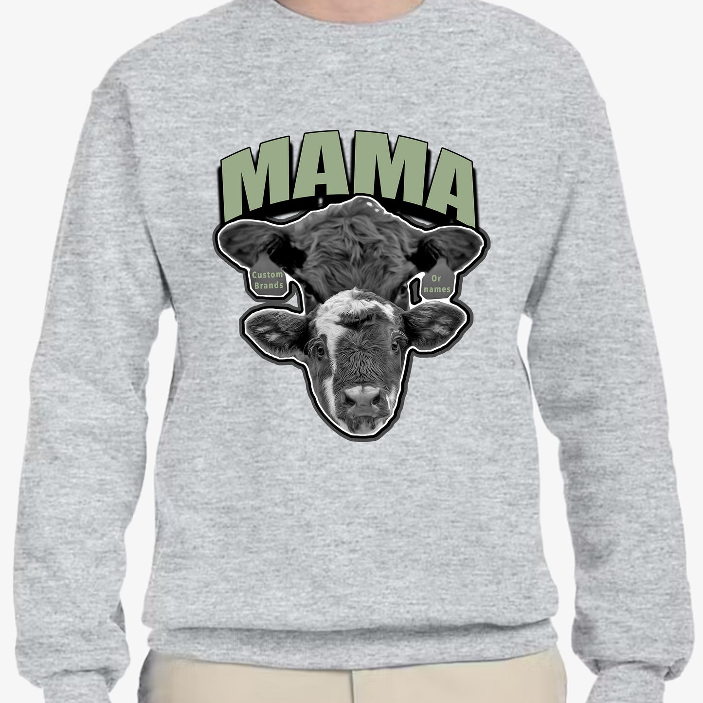 Protective MAMA Custom Crewneck (XL-3XL)