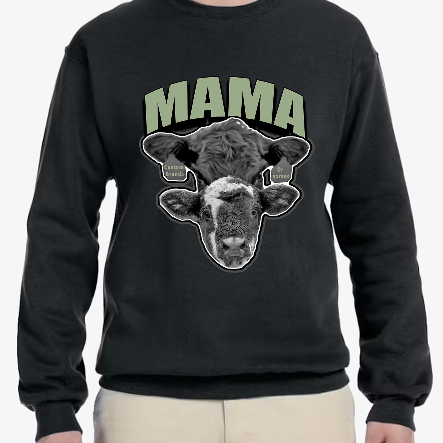 Protective MAMA Custom Crewneck (XL-3XL)