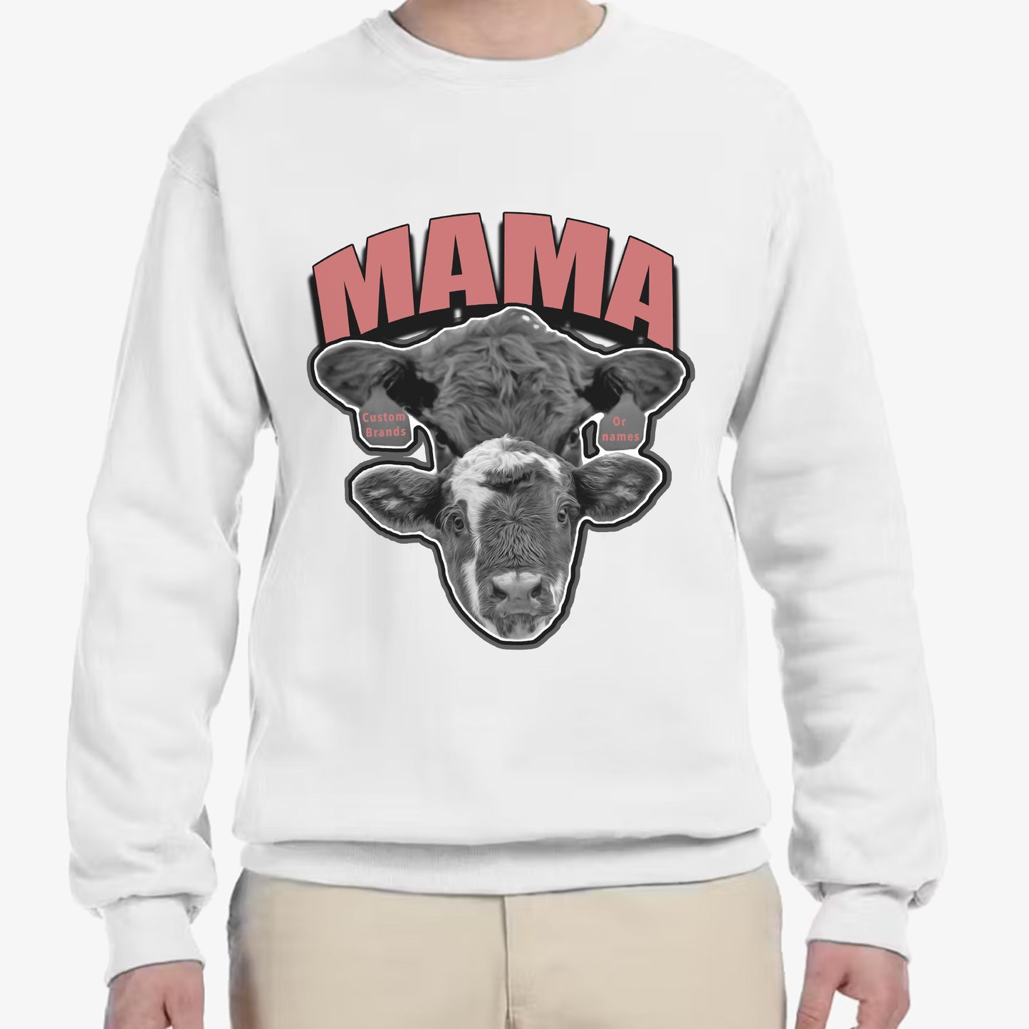Protective MAMA Custom Crewneck (XL-3XL)