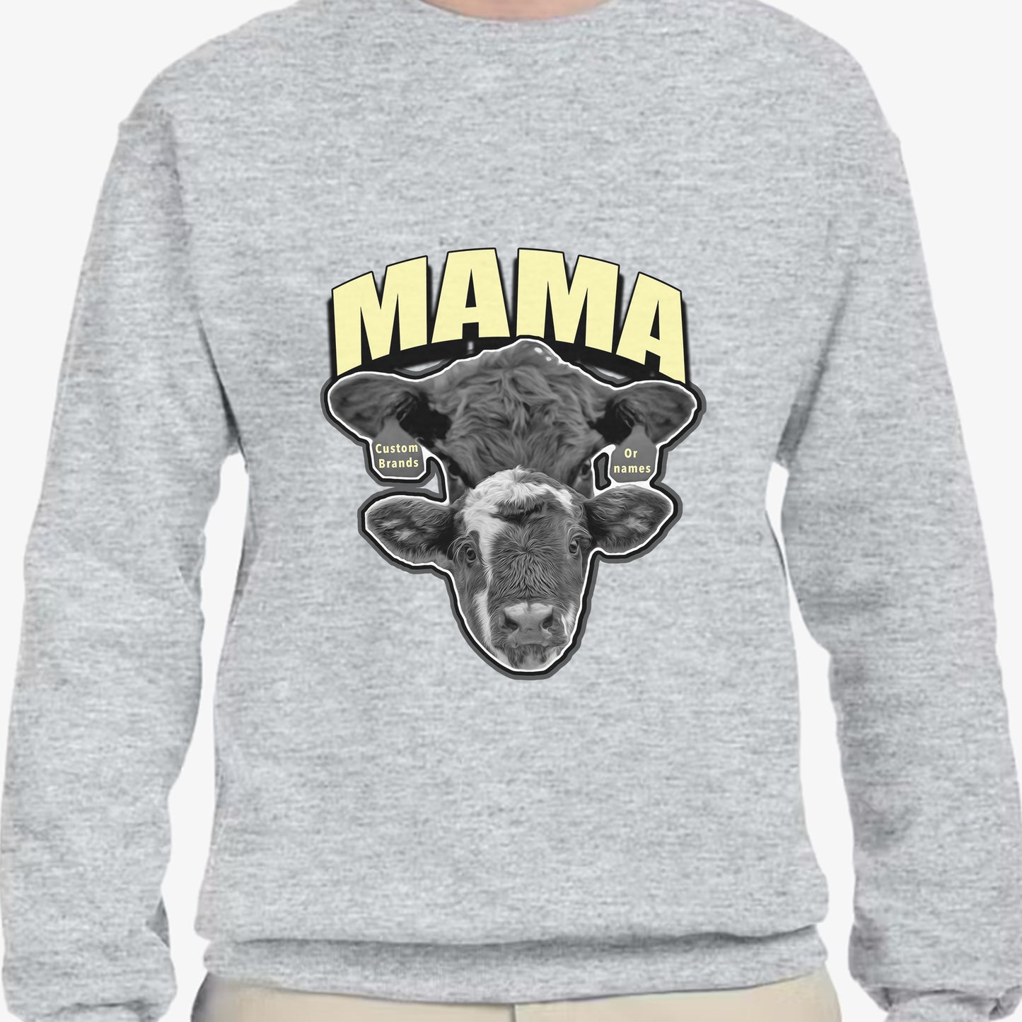 Protective MAMA Custom Crewneck (XL-3XL)