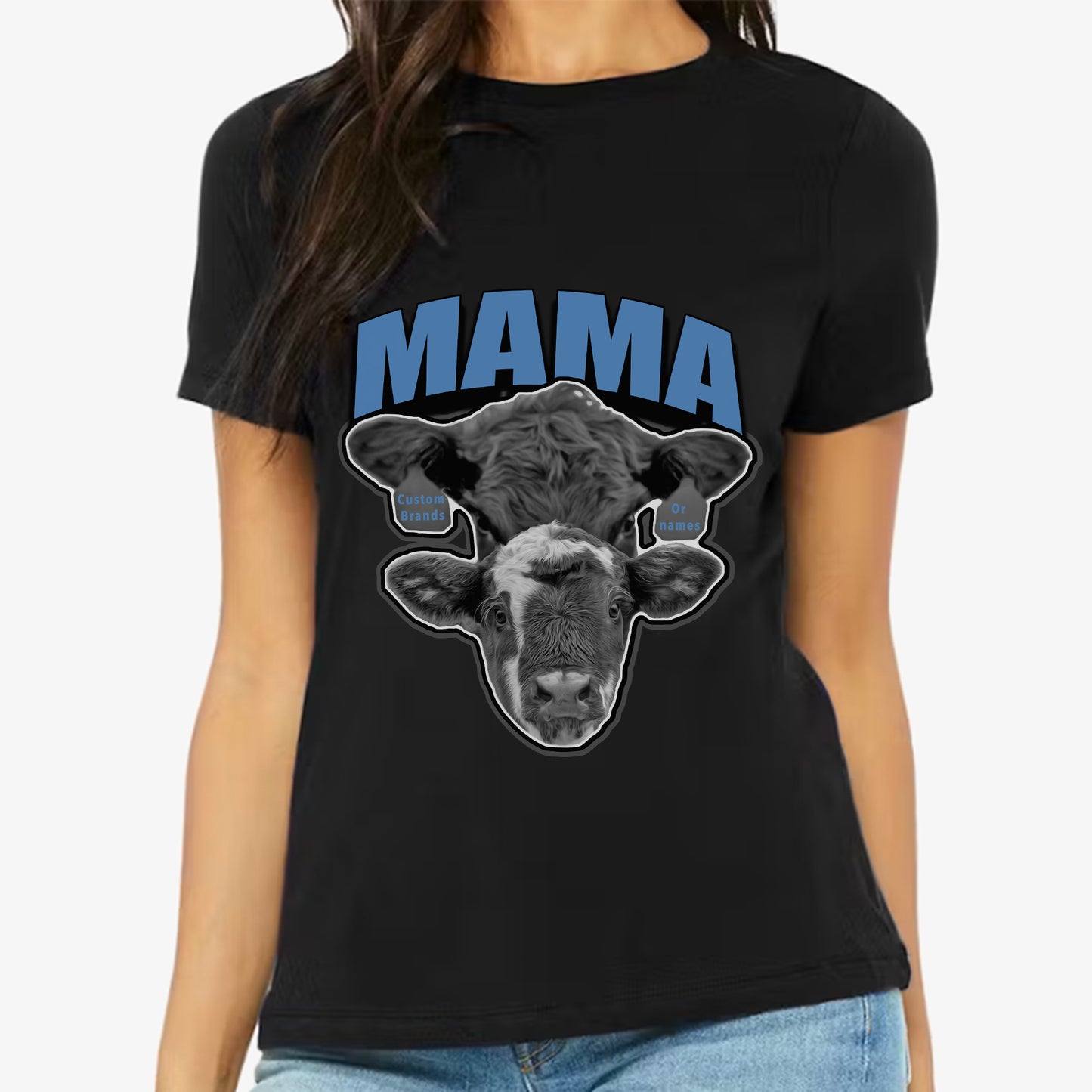 Protective MAMA Custom Jersey T-Shirt (Sm-L)
