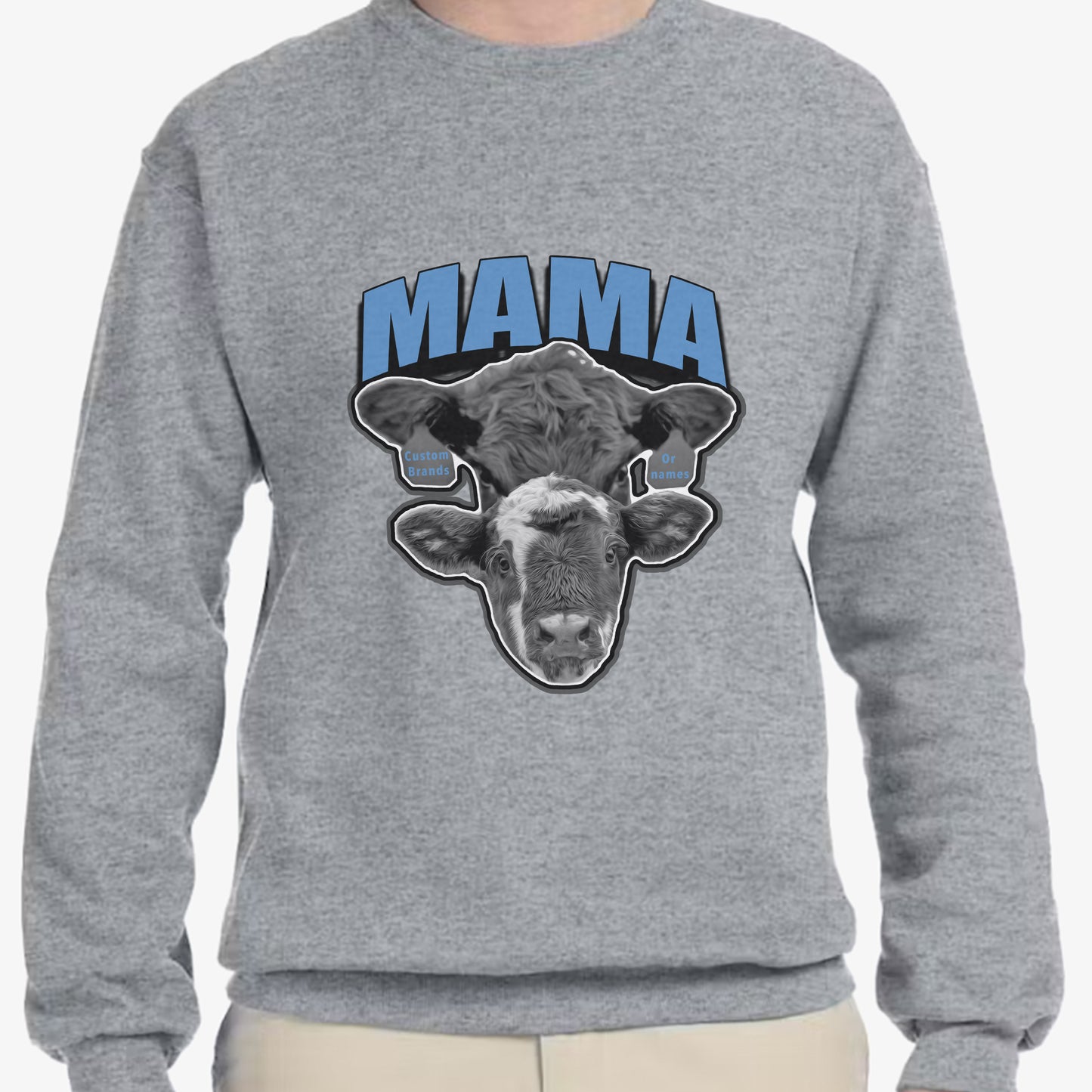 Protective MAMA Custom Crewneck (XL-3XL)