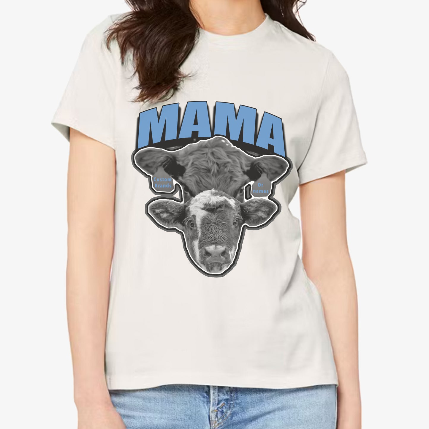 Protective MAMA Custom Jersey T-Shirt (Sm-L)