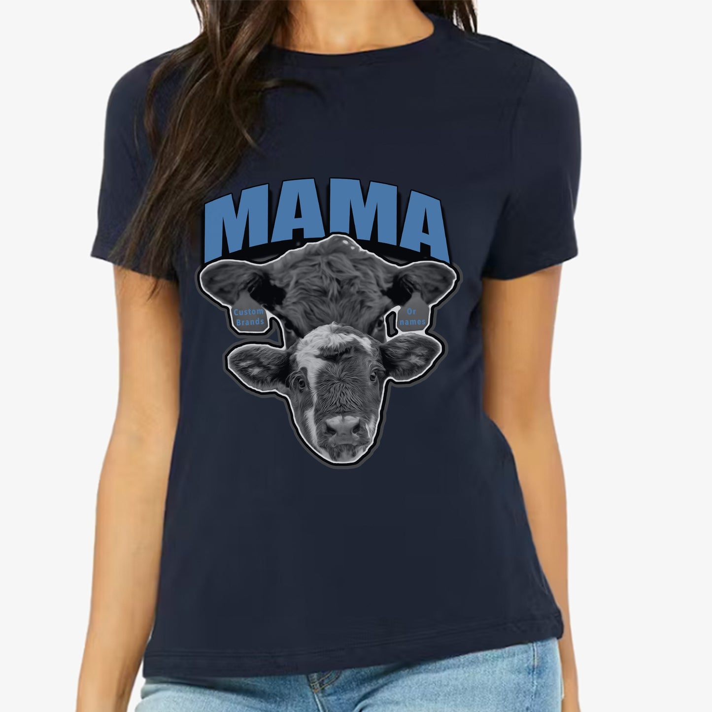 Protective MAMA Custom Jersey T-Shirt (Sm-L)