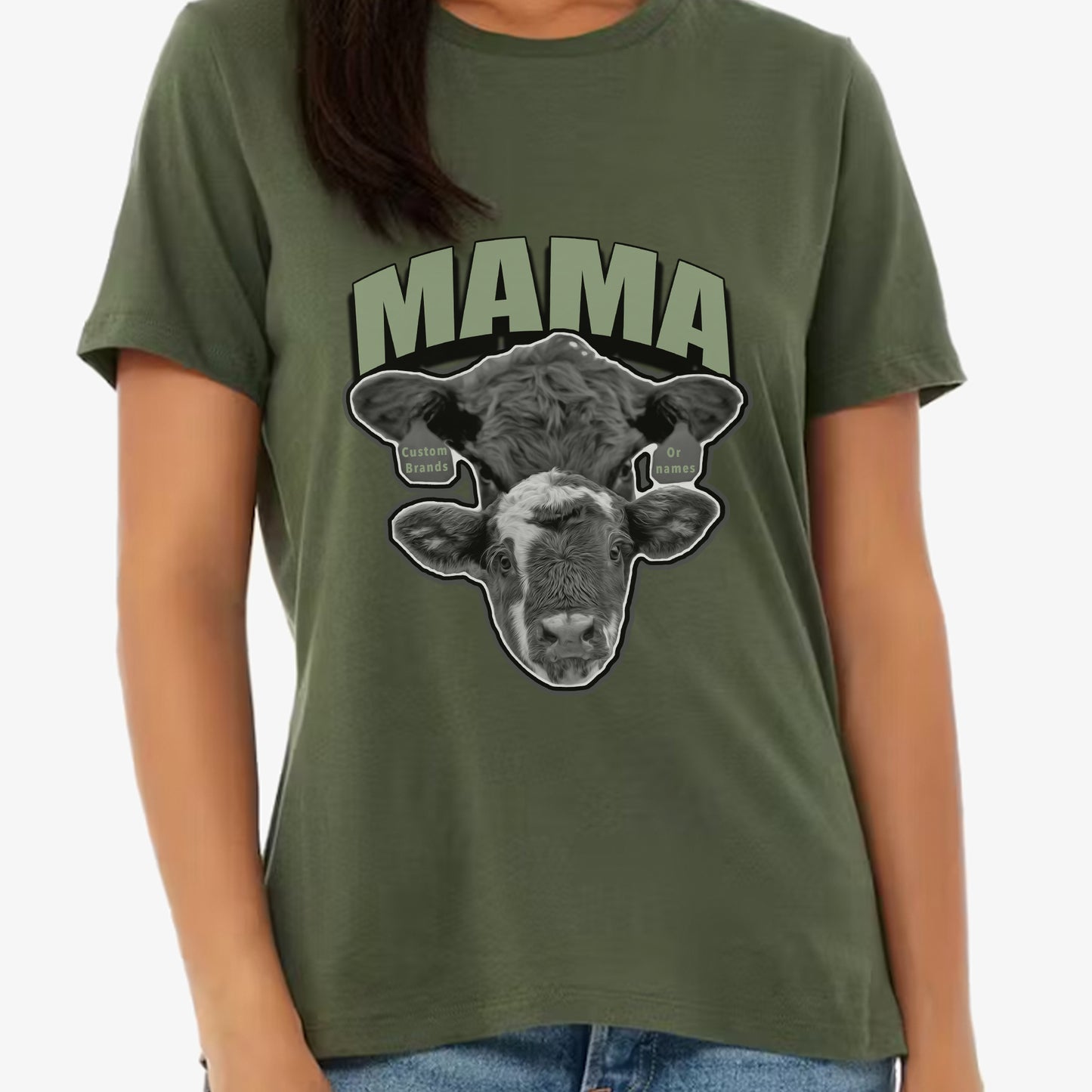 Protective MAMA Custom Jersey T-Shirt (Sm-L)