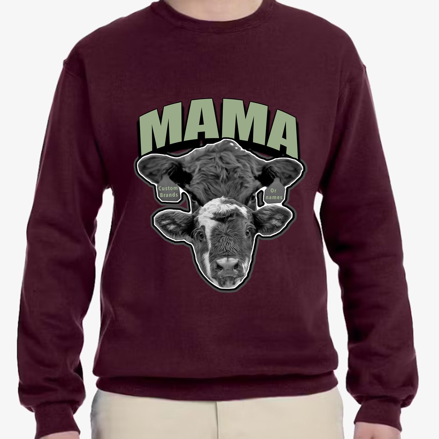 Protective MAMA Custom Crewneck (XL-3XL)