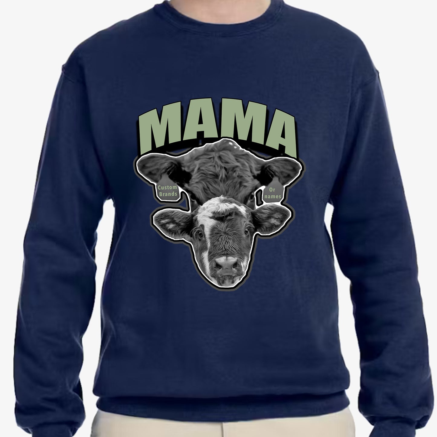 Protective MAMA Custom Crewneck (XL-3XL)