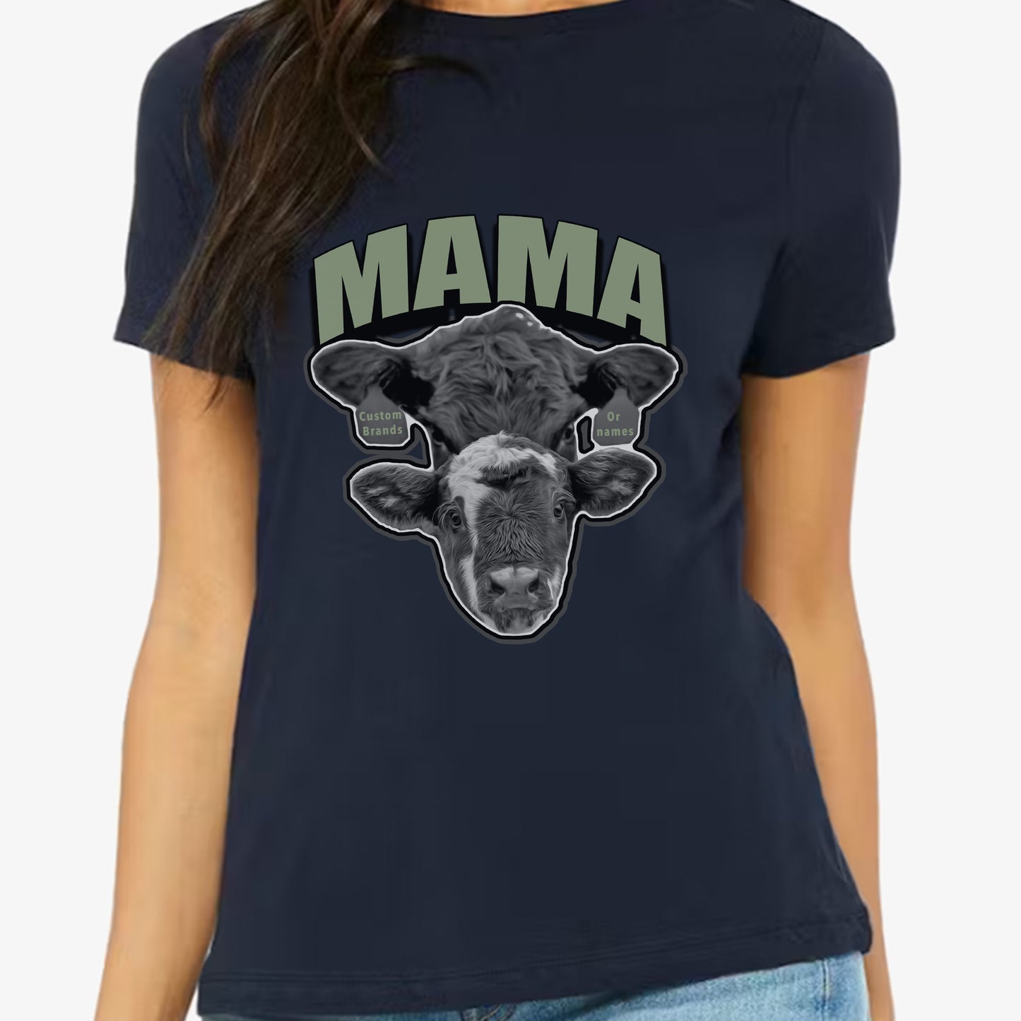 Protective MAMA Custom Jersey T-Shirt (Sm-L)