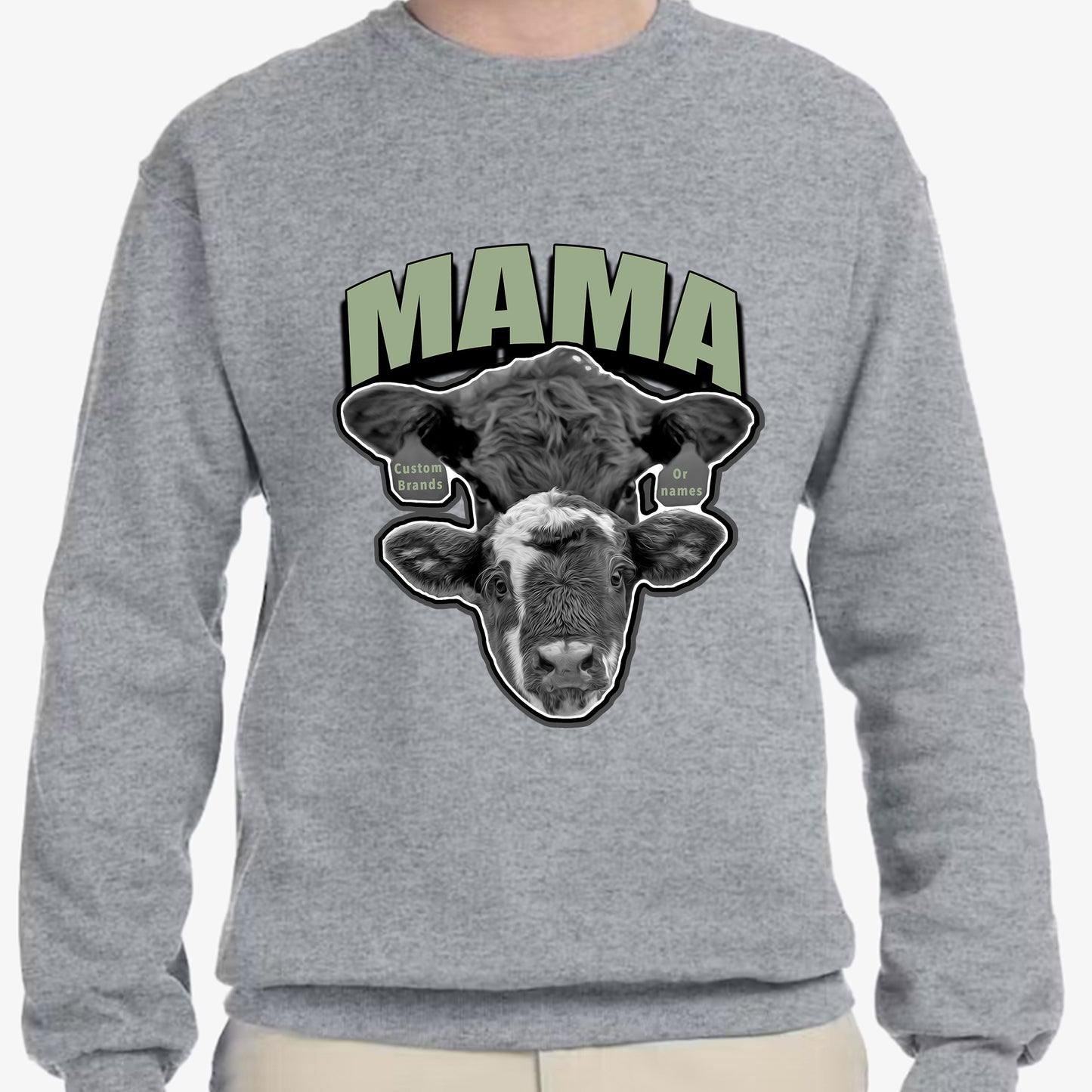 Protective MAMA Custom Crewneck (XL-3XL)