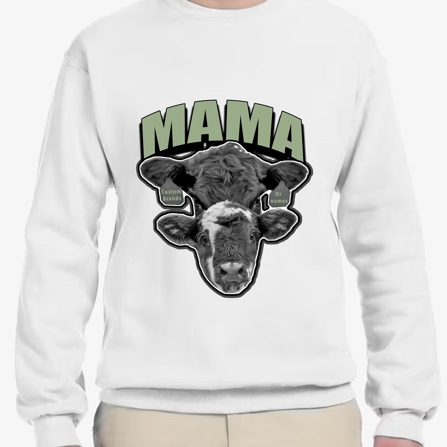 Protective MAMA Custom Crewneck (XL-3XL)