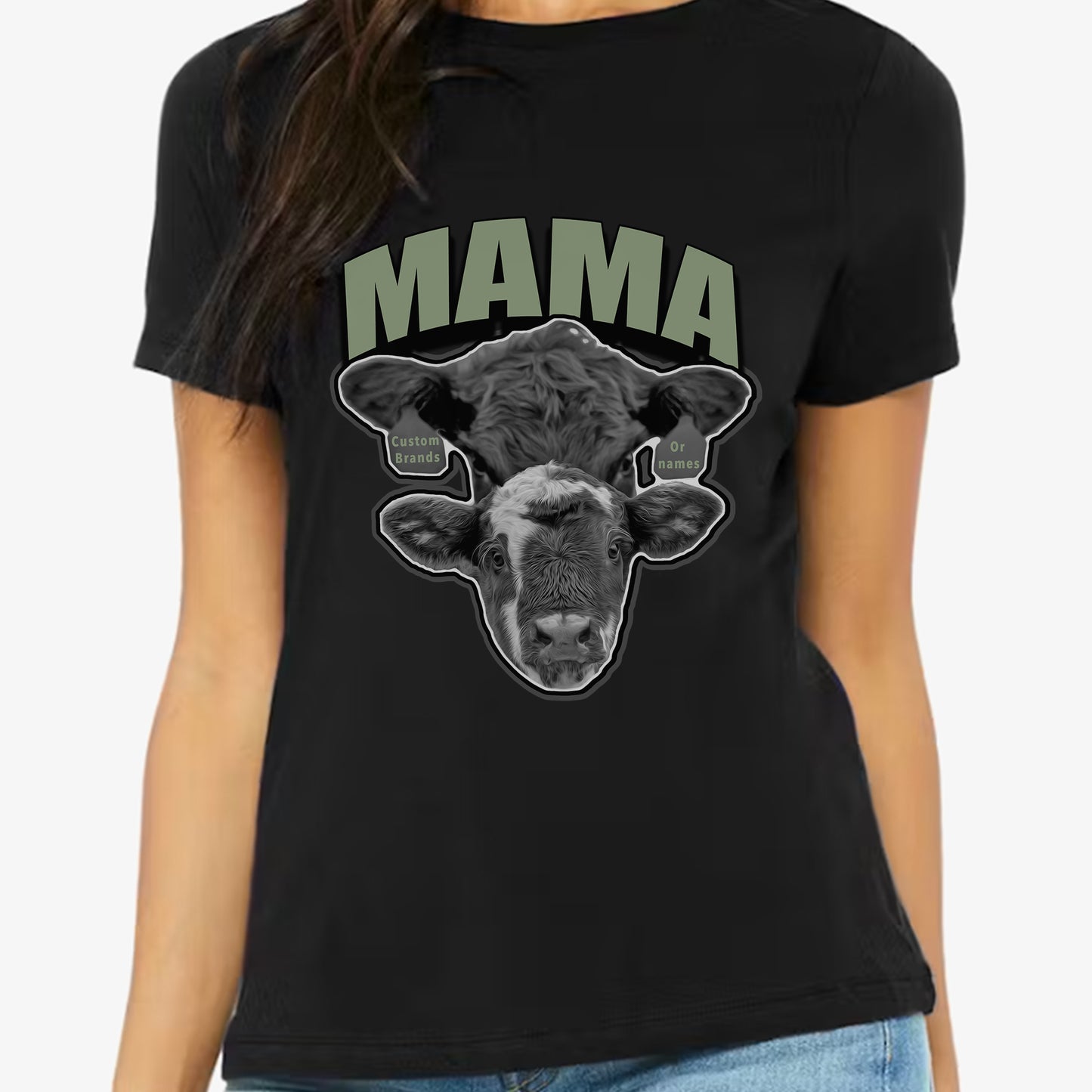 Protective MAMA Custom Jersey T-Shirt (Sm-L)