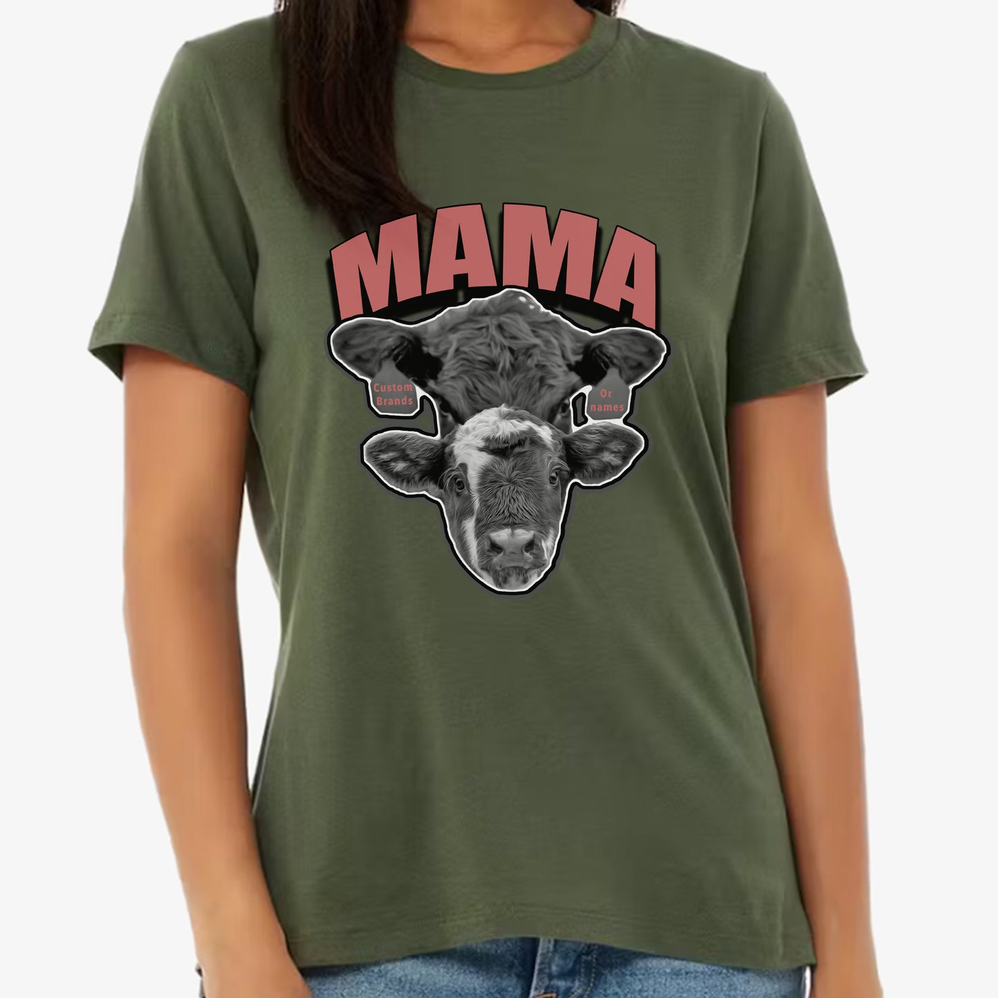 Protective MAMA Custom Jersey T-Shirt (Sm-L)