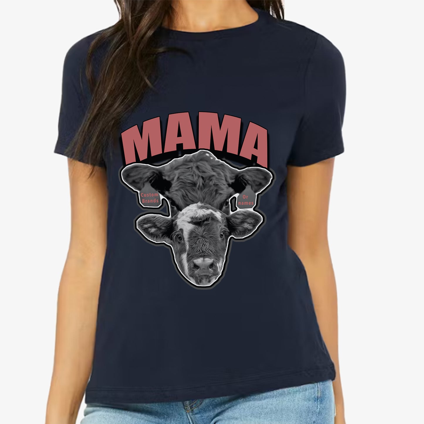 Protective MAMA Custom Jersey T-Shirt (Sm-L)