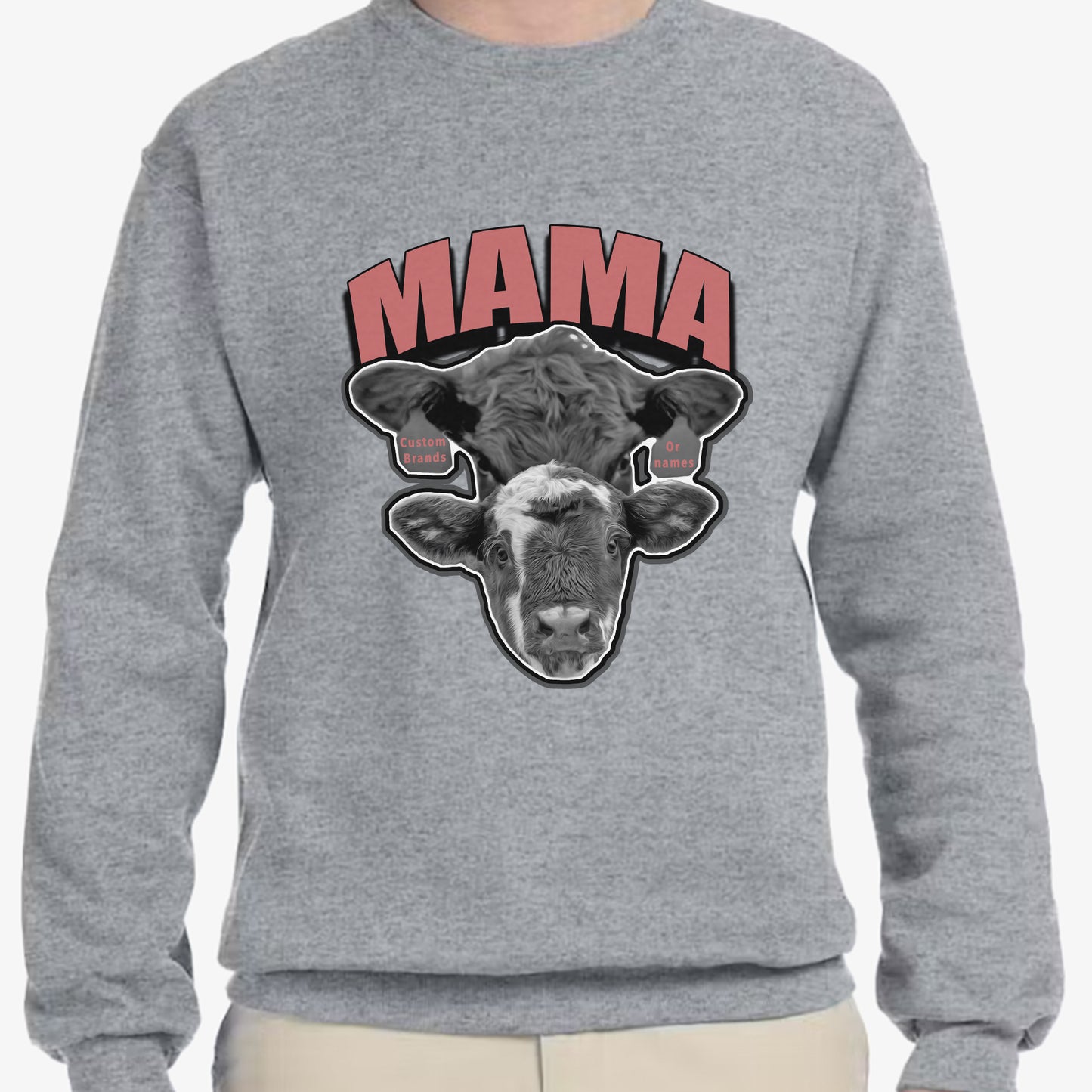 Protective MAMA Custom Crewneck (XL-3XL)