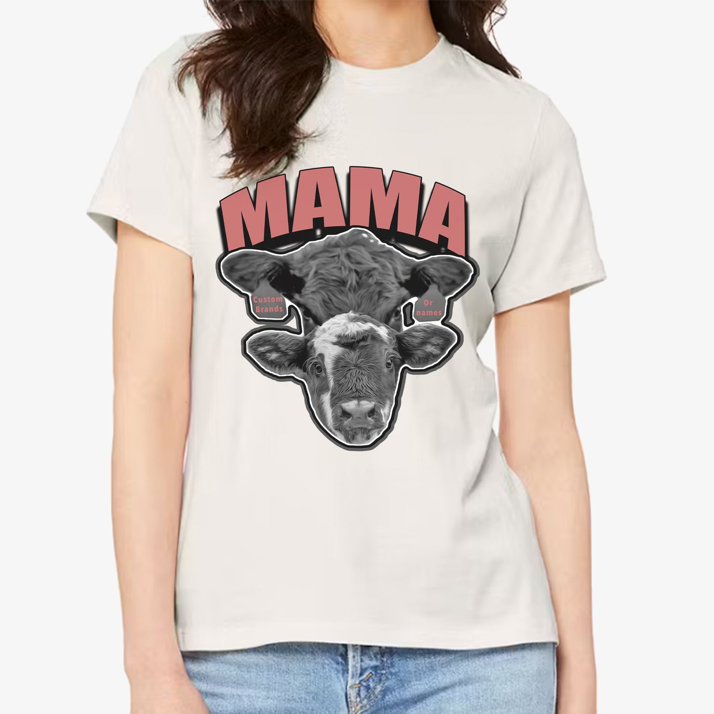 Protective MAMA Custom Jersey T-Shirt (Sm-L)