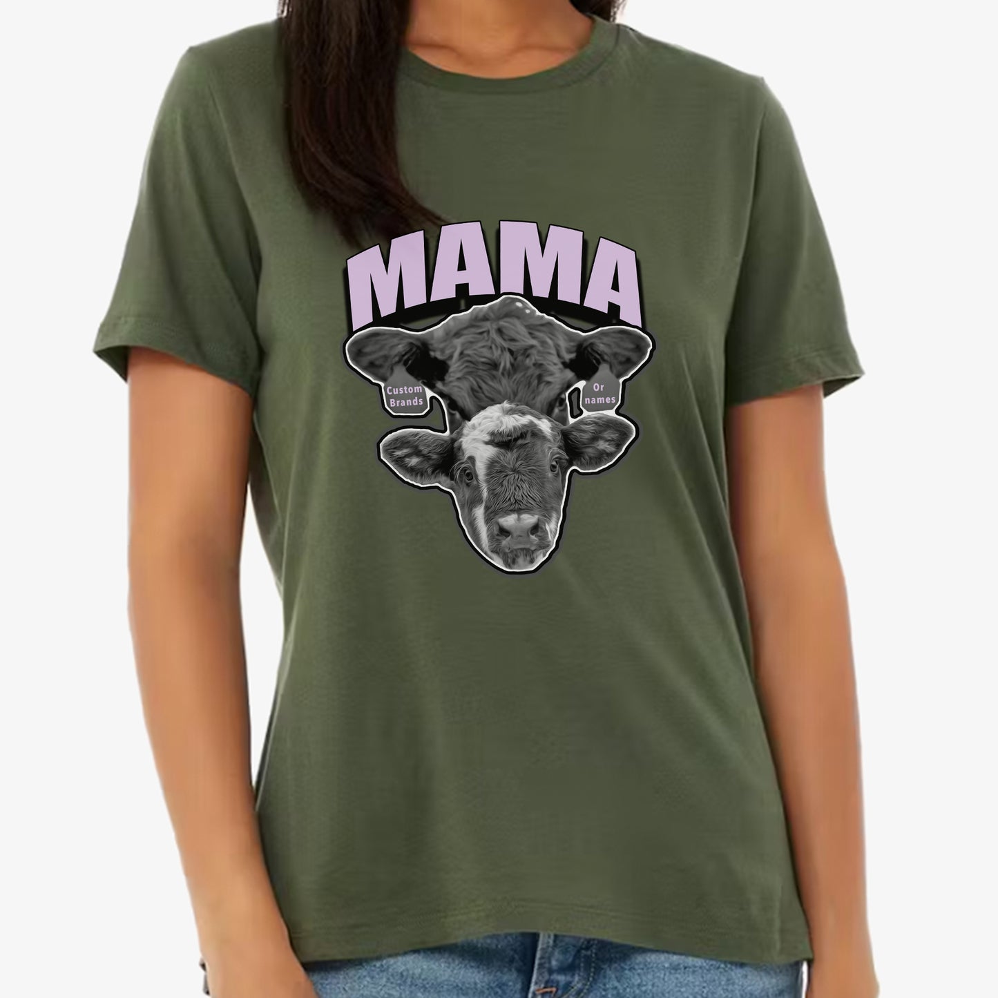 Protective MAMA Custom Jersey T-Shirt (Sm-L)