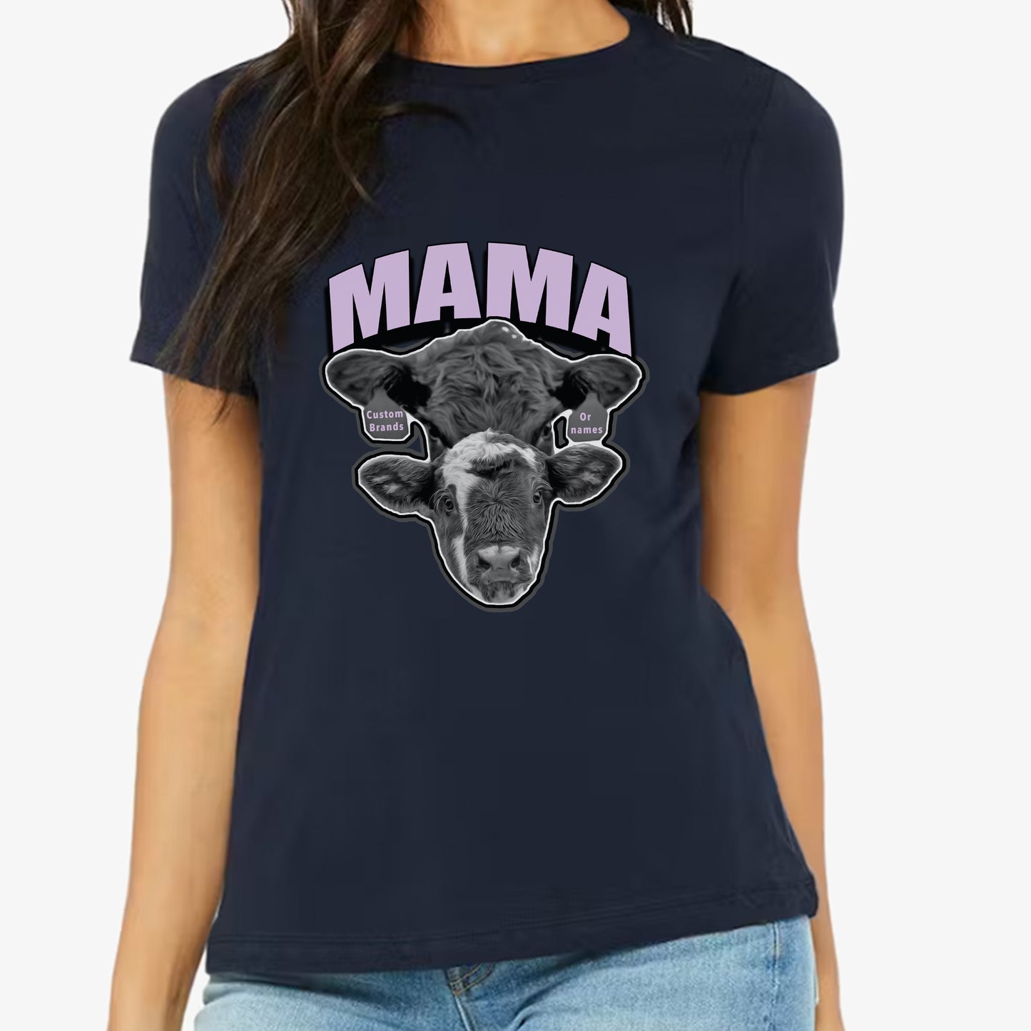 Protective MAMA Custom Jersey T-Shirt (Sm-L)