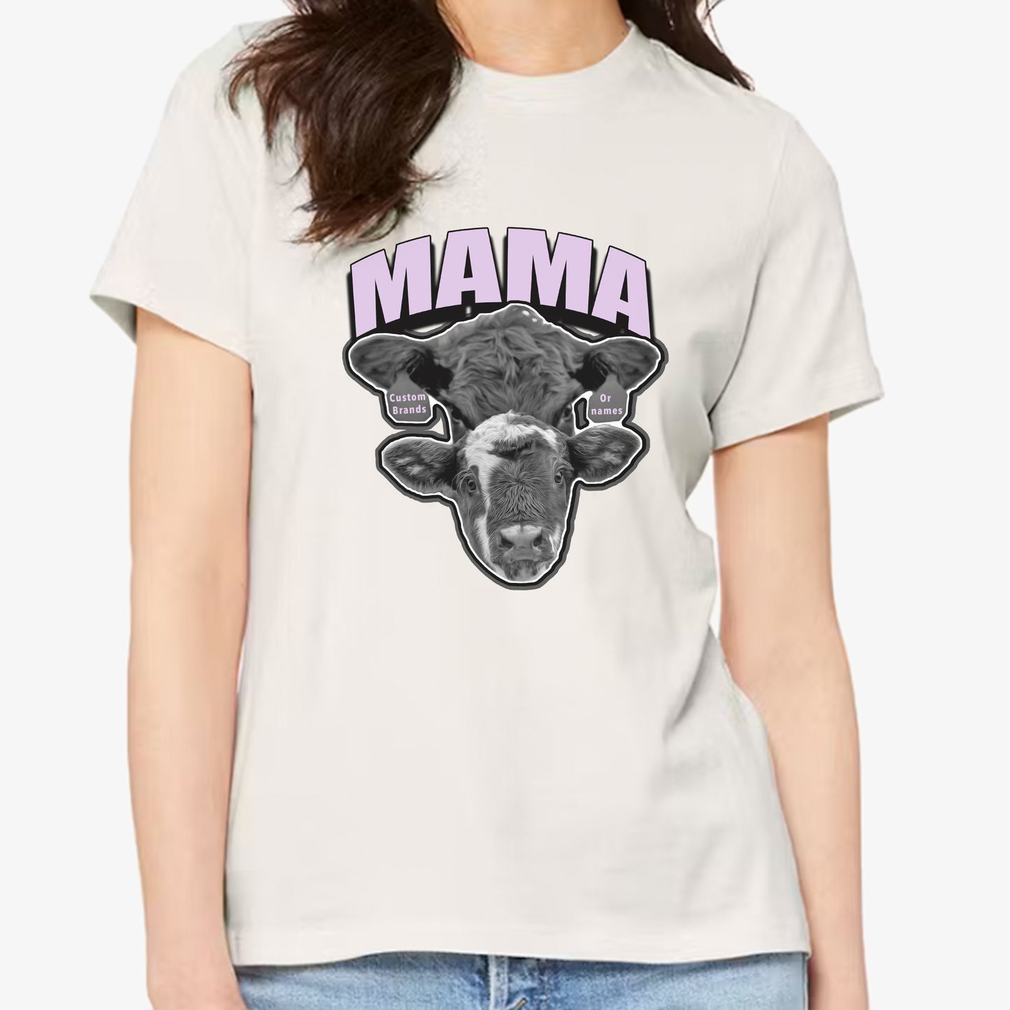 Protective MAMA Custom Jersey T-Shirt (Sm-L)