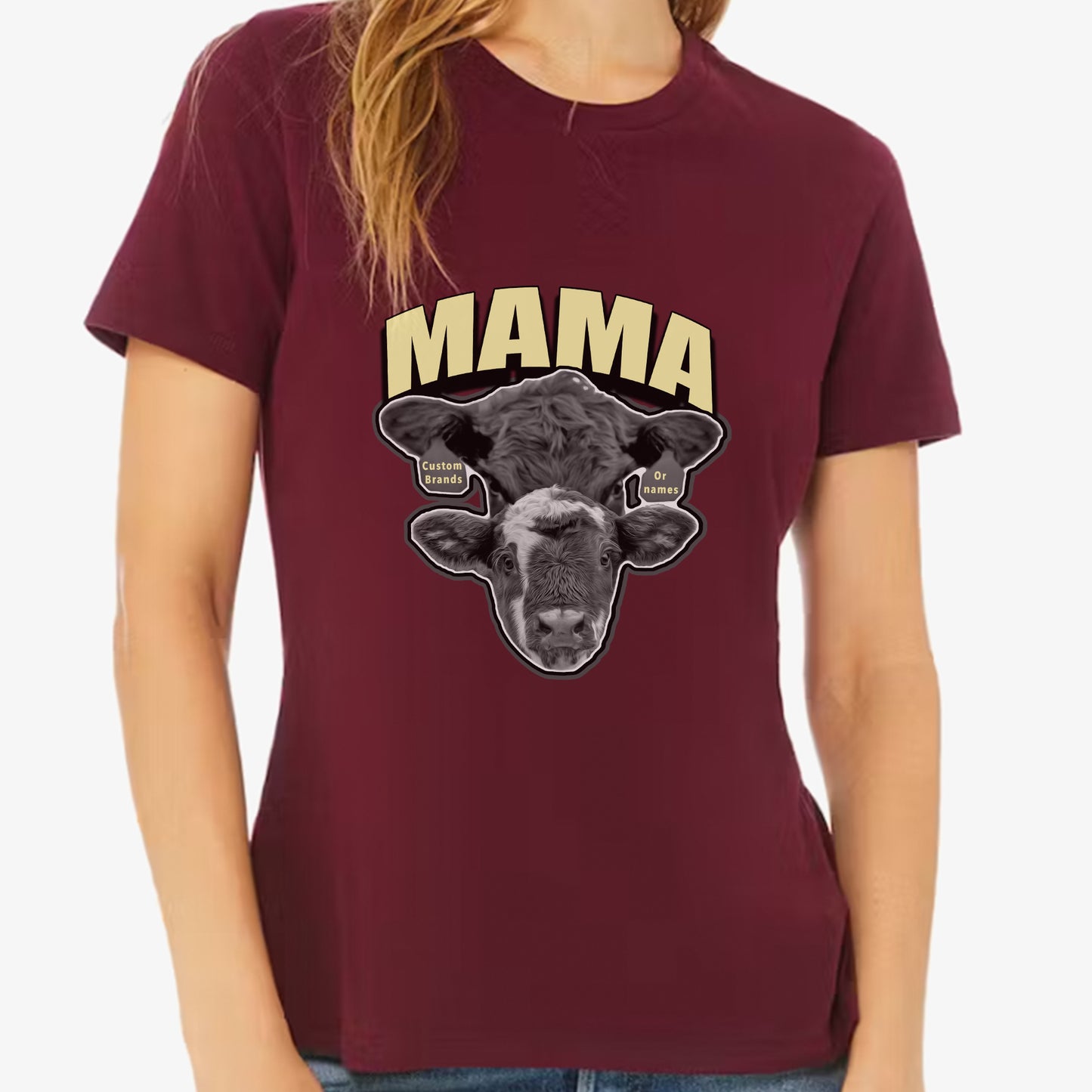 Protective MAMA Custom Jersey T-Shirt (Sm-L)