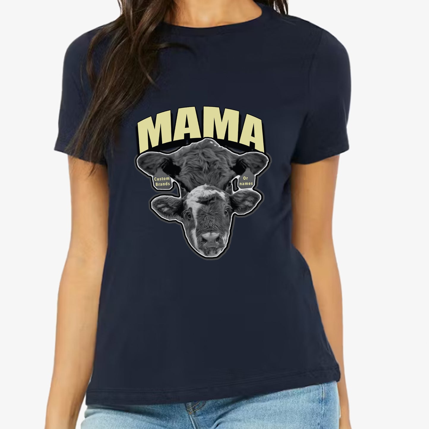 Protective MAMA Custom Jersey T-Shirt (Sm-L)