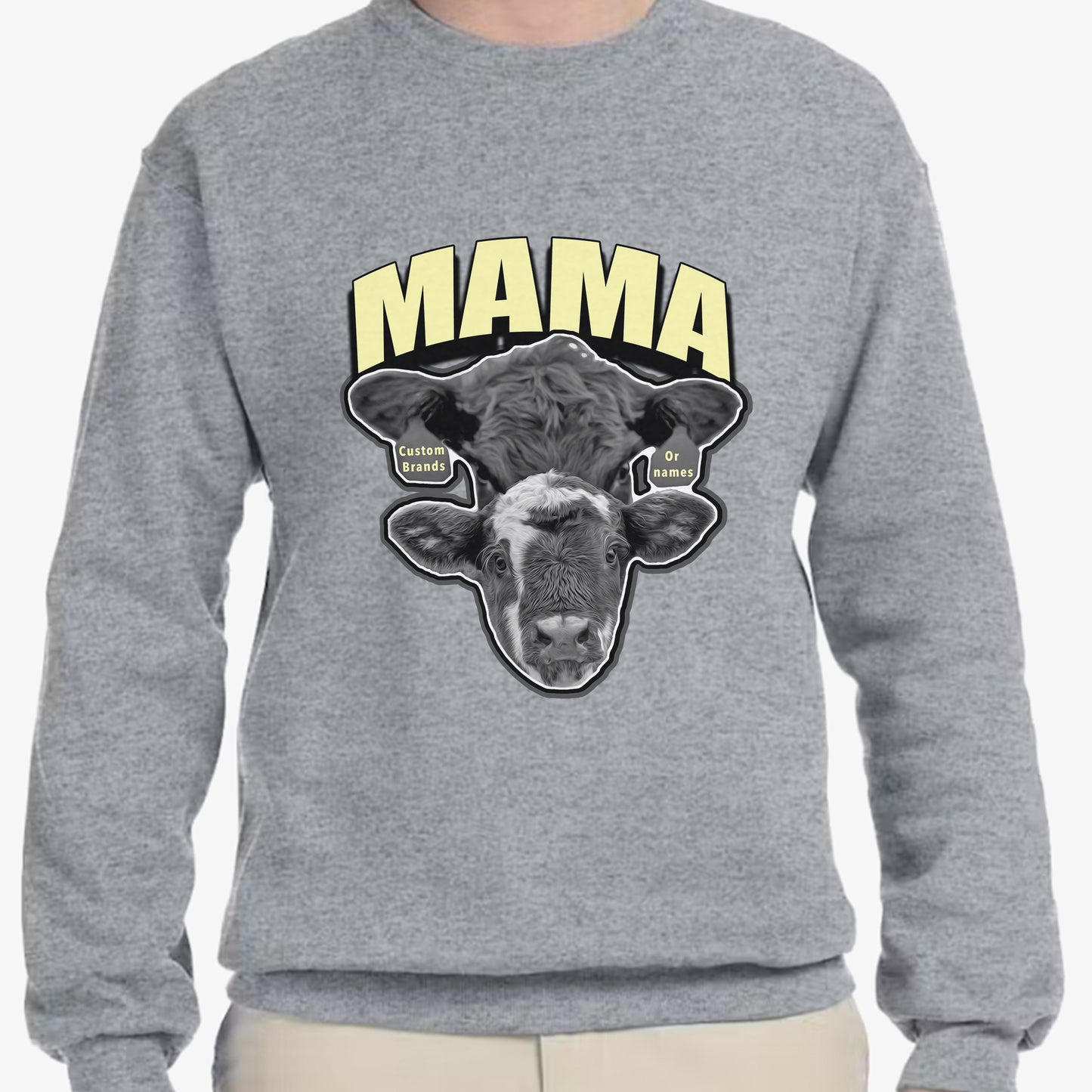 Protective MAMA Custom Crewneck (XL-3XL)