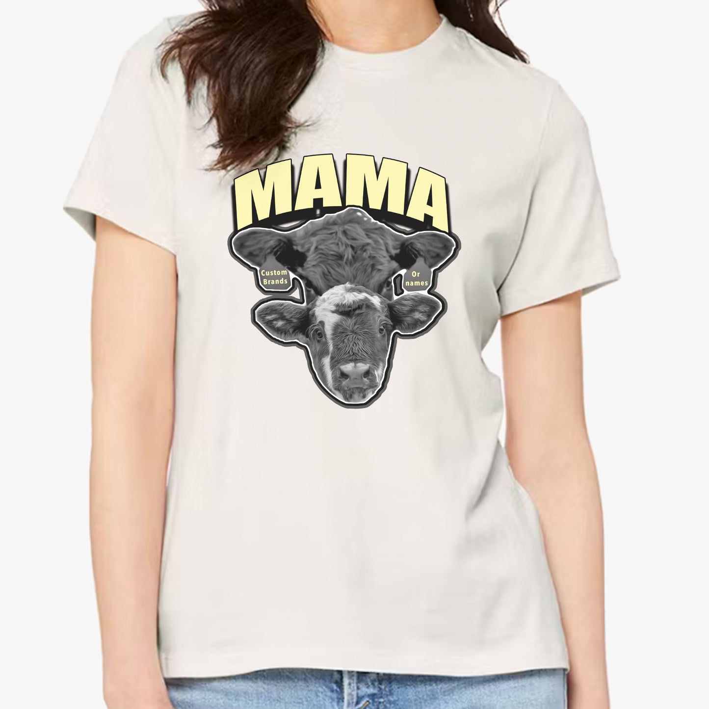 Protective MAMA Custom Jersey T-Shirt (Sm-L)