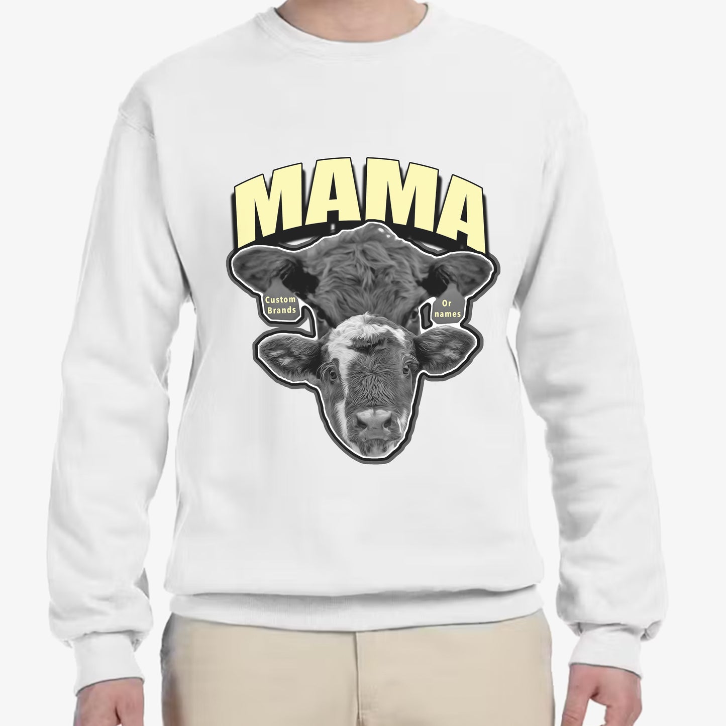 Protective MAMA Custom Crewneck (XL-3XL)