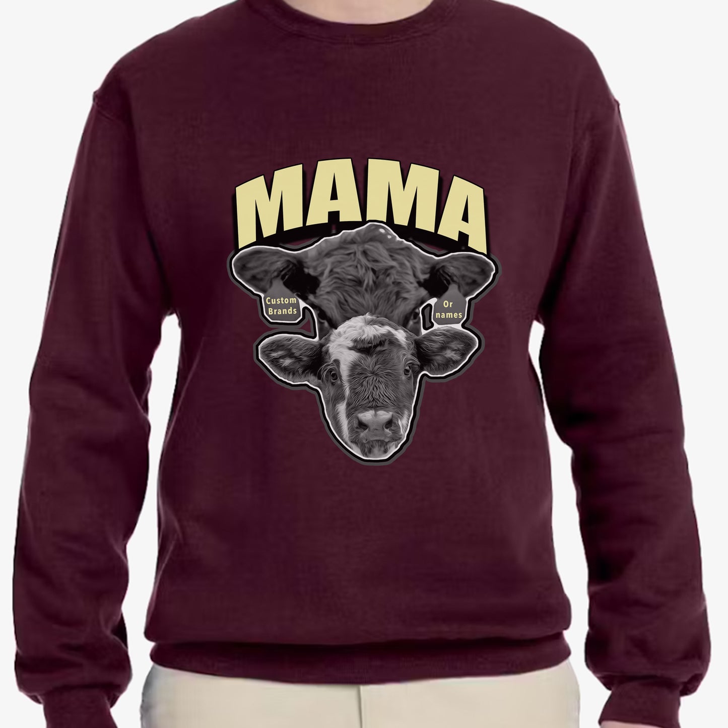 Protective MAMA Custom Crewneck (XL-3XL)